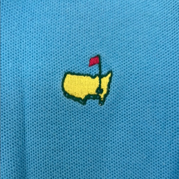 Blue Polo Shirt with Embroidered Logo - Picture 3 of 6